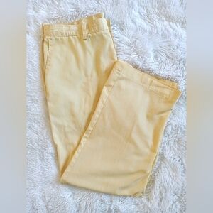 Vintage :: Haggard Butter Yellow Cotton Chino Pants Size 36 × 29